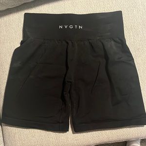 Black NVGTN Seamless Workout Shorts - Women’s